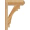 Ekena Millwork Merced Rough Sawn Craftsman Outlooker, Western Red Cedar, 6"W x 16"D x 24"H OUT06X16X24MRC04RWR - alternate 3